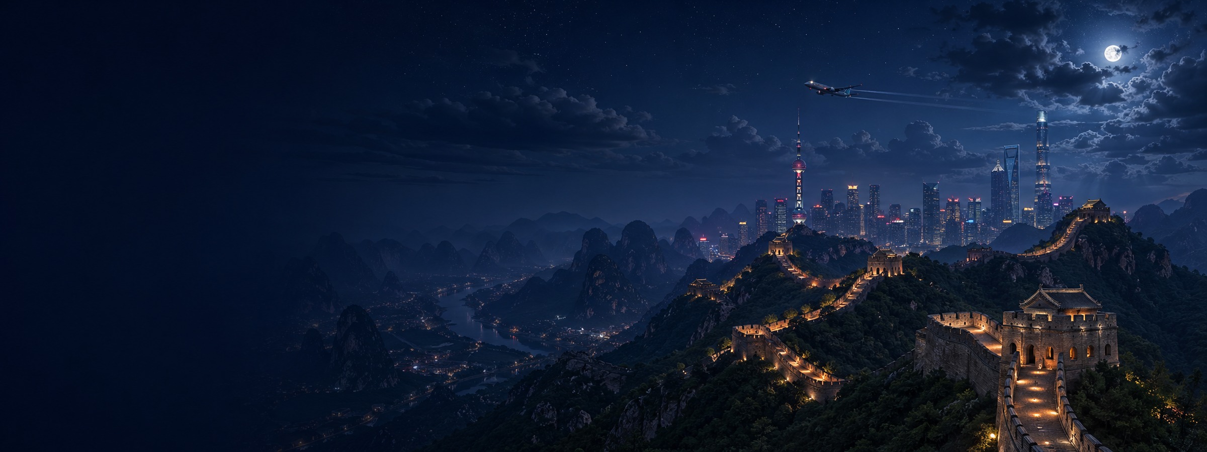 China mainland travel eSIM destination artwork