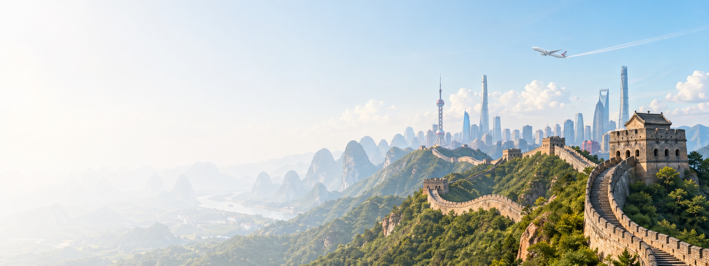 China mainland travel eSIM destination artwork