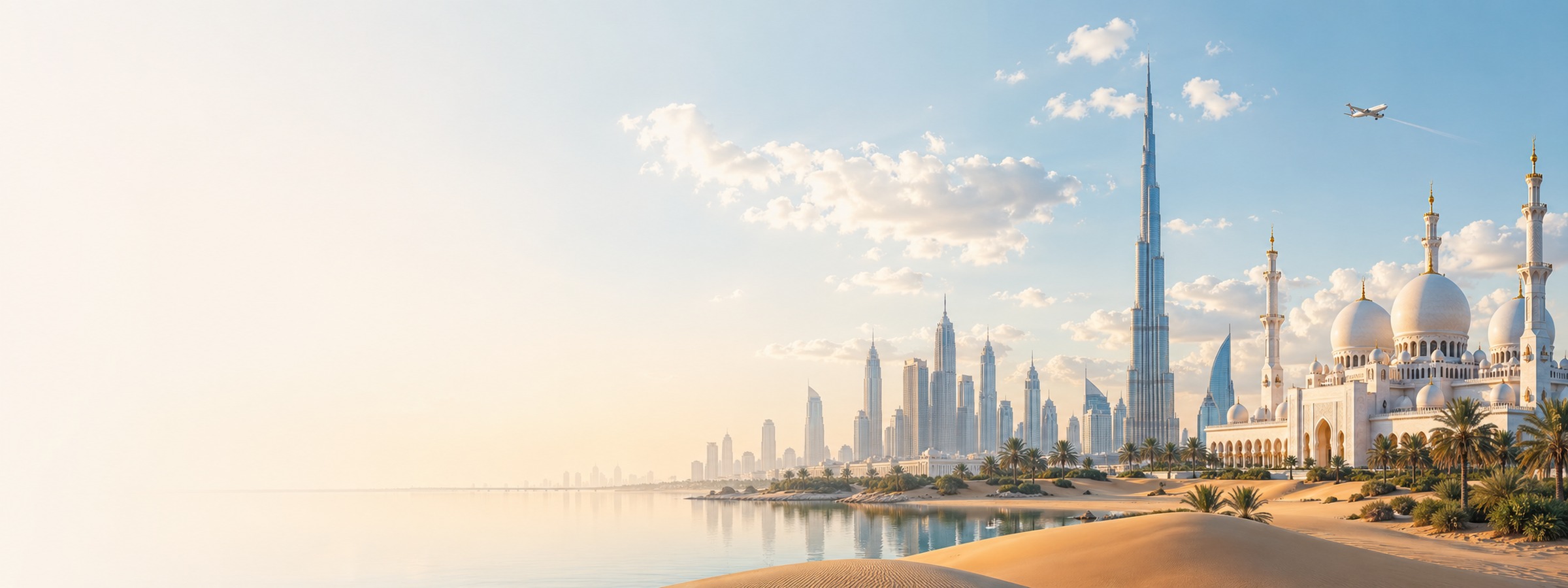 United Arab Emirates travel eSIM destination artwork